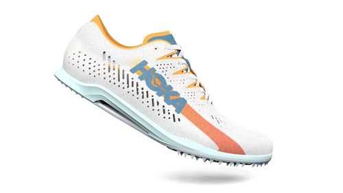 Hoka One One Dame/Herre Cielo X Md For Pigsko Hvit/Radiant Gul Norge-67IYW